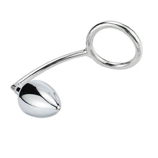 Anal Hook Cock Steel Stainless Set with DiscreetChoice 4663 Ring 0728